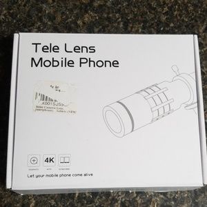 Cell phone telephoto lens